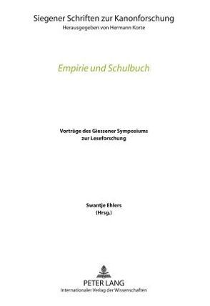 Empirie und Schulbuch von Ehlers,  Swantje
