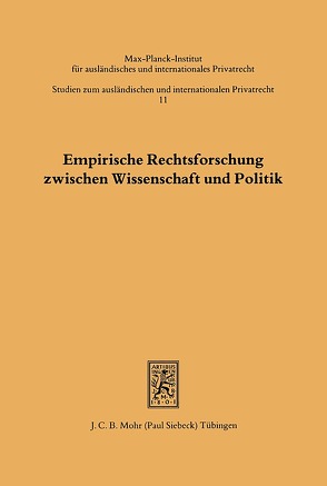 Empirische Rechtsforschung zwischen Wissenschaft und Politik von Plett,  Konstanze, Ziegert,  Klaus A.