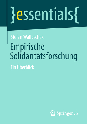 Empirische Solidaritätsforschung von Wallaschek,  Stefan