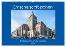 Emscher-Schlösschen (Wandkalender 2024 DIN A2 quer), CALVENDO Monatskalender von Hermann,  Bernd