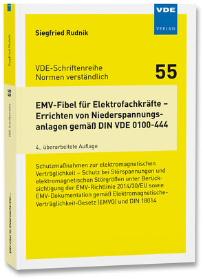 EMV-Fibel für Elektrofachkräfte – Errichten von Niederspannungsanlagen gemäß DIN VDE 0100-444 von Rudnik,  Siegfried