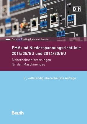 EMV und Niederspannungsrichtlinie 2014/30/EU und 2014/35/EU von Ebeling,  Carsten, Loerzer,  Michael