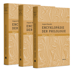 Encyclopädie der Philologie von Boeckh,  August, Hackel,  Christiane