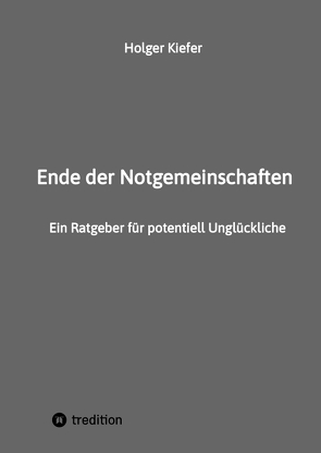 Ende der Notgemeinschaften von Kiefer,  Holger