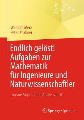 Endlich gelöst! Aufgaben zur Mathematik für Ingenieure und Naturwissenschaftler von Knabner,  Peter, Merz,  Wilhelm