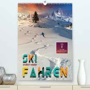 Endlich wieder Skifahren (Premium, hochwertiger DIN A2 Wandkalender 2023, Kunstdruck in Hochglanz) von Roder,  Peter