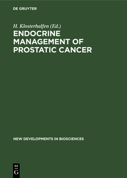 Endocrine Management of Prostatic Cancer von Klosterhalfen,  H.