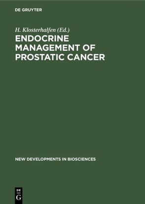 Endocrine Management of Prostatic Cancer von Klosterhalfen,  H.