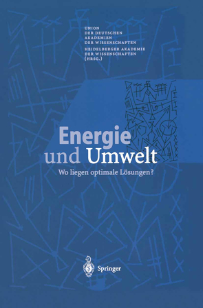 Energie und Umwelt von Freerk,  M., Heidelberger Akademie der Wissenschaften, Union der deutschen Akademien der Wissenschaften