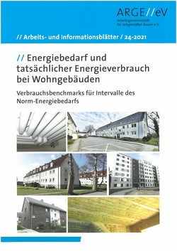 Energiebedarf und tatsächlicher Energieverbrauch bei Wohngebäuden von Gniechwitz,  Timo, Walberg,  Dietmar