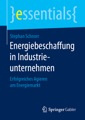 Energiebeschaffung in Industrieunternehmen von Schnorr,  Stephan