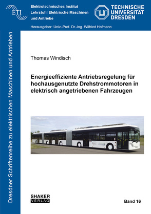 Energieeffiziente Antriebsregelung für hochausgenutzte Drehstrommotoren in elektrisch angetriebenen Fahrzeugen von Windisch,  Thomas