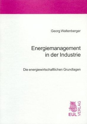 Energiemanagement in der Industrie von Waltenberger,  Georg