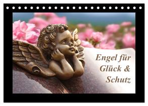 Engel für Glück & Schutz (Tischkalender 2024 DIN A5 quer), CALVENDO Monatskalender von Klattis,  Klattis