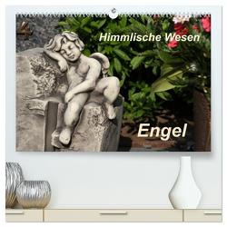 Engel (hochwertiger Premium Wandkalender 2024 DIN A2 quer), Kunstdruck in Hochglanz von Lindert-Rottke,  Antje