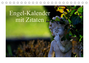 Engel-Kalender mit Zitaten / CH-Version (Tischkalender 2022 DIN A5 quer) von Riedel,  Tanja