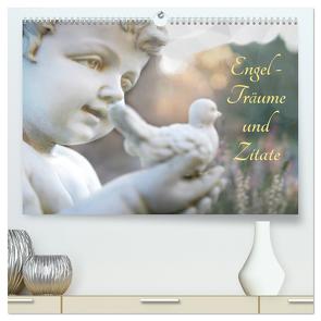 Engel – Träume und Zitate (hochwertiger Premium Wandkalender 2024 DIN A2 quer), Kunstdruck in Hochglanz von Riedel,  Tanja