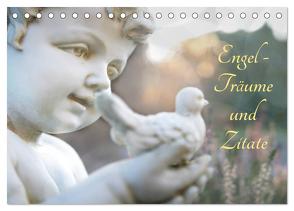 Engel – Träume und Zitate (Tischkalender 2024 DIN A5 quer), CALVENDO Monatskalender von Riedel,  Tanja