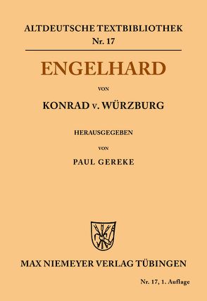 Engelhard von Gereke,  Paul, Konrad von Würzburg