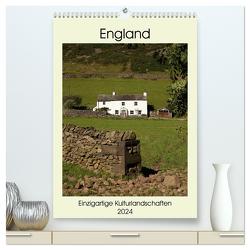 England – Einzigartige Kulturlandschaften (hochwertiger Premium Wandkalender 2024 DIN A2 hoch), Kunstdruck in Hochglanz von Hallweger,  Christian