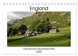 England – Faszinierende Kulturlandschaften (Tischkalender 2024 DIN A5 quer), CALVENDO Monatskalender von Hallweger,  Christian