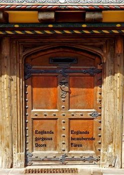 Englands bezaubernde Türen / Englands gorgeous Doors (Posterbuch DIN A2 hoch) von Wernicke-Marfo,  Gabriela