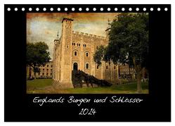 Englands Burgen und Schlösser 2024 (Tischkalender 2024 DIN A5 quer), CALVENDO Monatskalender von (ChriSpa),  C.Spazierer