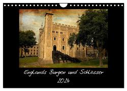 Englands Burgen und Schlösser 2024 (Wandkalender 2024 DIN A4 quer), CALVENDO Monatskalender von (ChriSpa),  C.Spazierer