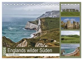 Englands wilder Süden (Tischkalender 2024 DIN A5 quer), CALVENDO Monatskalender von Becker,  Thomas
