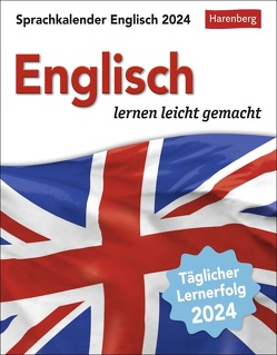 Englisch Sprachkalender 2024 von Hilary Bown,  Steffen Butz