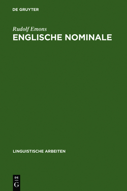 Englische Nominale von Emons,  Rudolf