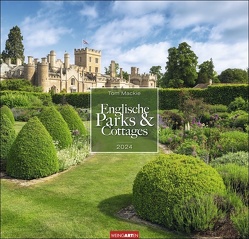 Englische Parks & Cottages Kalender 2024 von Tom Mackie
