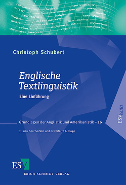 Englische Textlinguistik von Schubert,  Christoph