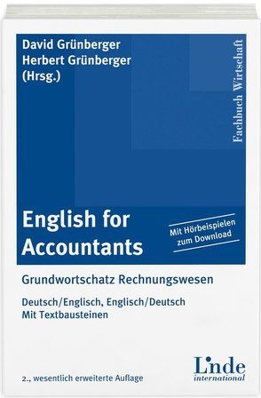 English for Accountants von Grünberger,  David, Grünberger,  Herbert