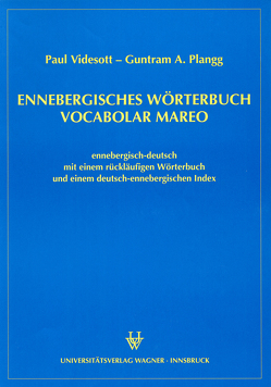 Ennebergisches Wörterbuch – Vocabolar Mareo von Plangg,  Guntram A, Videsott,  Paul