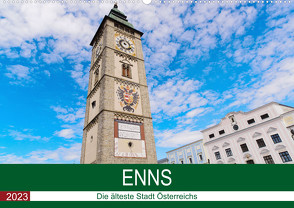 Enns, die älteste Stadt ÖsterreichsAT-Version (Wandkalender 2023 DIN A2 quer) von Simlinger,  Wolfgang