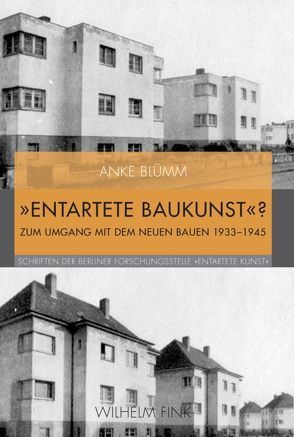 »Entartete Baukunst«? von Blümm,  Anke, Krueger,  Klaus