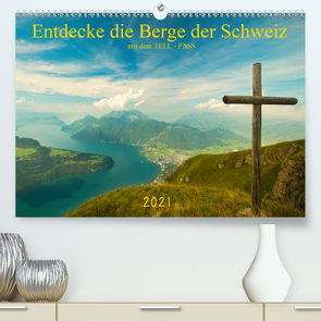 Entdecke die Berge der Schweiz mit dem TELL-PASSCH-Version (Premium, hochwertiger DIN A2 Wandkalender 2021, Kunstdruck in Hochglanz) von studio-fifty-five