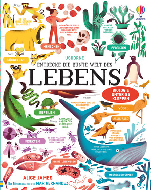 Entdecke die bunte Welt des Lebens von Hernandez,  Mar, James,  Alice