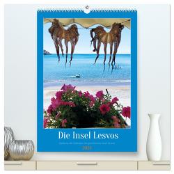 Entdecke die Schönheit der griechischen Insel Lesvos (hochwertiger Premium Wandkalender 2024 DIN A2 hoch), Kunstdruck in Hochglanz von Richter,  Ralf