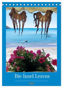 Entdecke die Schönheit der griechischen Insel Lesvos (Tischkalender 2024 DIN A5 hoch), CALVENDO Monatskalender von Richter,  Ralf