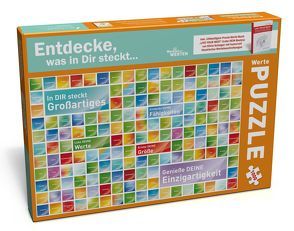 ENTDECKE, WAS IN DIR STECKT … Das Werte-Puzzle inkl. Wertepraxisbuch Live Your Best (Lebe Dein Bestes) in deutscher Sprache von Schlager,  Silvia