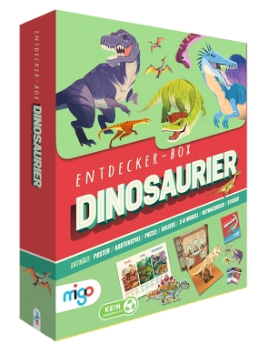 Entdecker-Box: Dinosaurier von Broseghini,  Giorgia, Jones,  Wednesday, Reinhart,  Franka