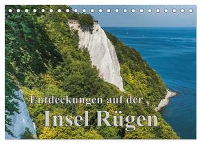 Entdeckungen auf der Insel Rügen (Tischkalender 2024 DIN A5 quer), CALVENDO Monatskalender von Kirsch,  Gunter