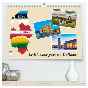 Entdeckungen im Baltikum (hochwertiger Premium Wandkalender 2024 DIN A2 quer), Kunstdruck in Hochglanz von Kirsch,  Gunter