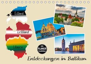 Entdeckungen im Baltikum (Tischkalender 2019 DIN A5 quer) von Kirsch,  Gunter