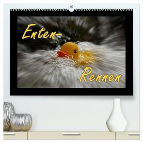 Enten-Rennen (hochwertiger Premium Wandkalender 2024 DIN A2 quer), Kunstdruck in Hochglanz von Sobottka,  Joerg