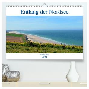 Entlang der Nordseeküste (hochwertiger Premium Wandkalender 2024 DIN A2 quer), Kunstdruck in Hochglanz von Stoll,  Sascha