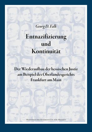 Entnazifizierung und Kontiunität von Falk,  Georg D.
