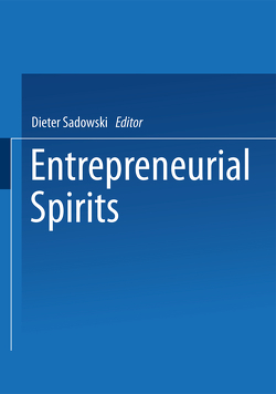 Entrepreneurial Spirits von Sadowski,  Dieter